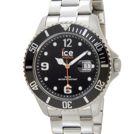 アイスウォッチ ICE WATCH アイス スティール ラージ 48mm ブラック 黒 016032 メンズ 腕時計