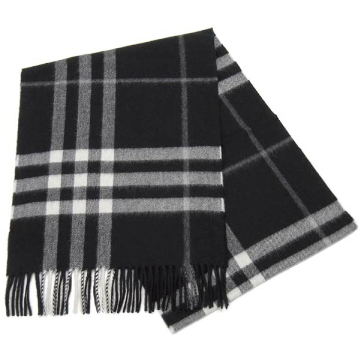 楽天市場 バーバリー Burberry マフラー メンズ レディース カシミア ブラック チェック ストール S Select