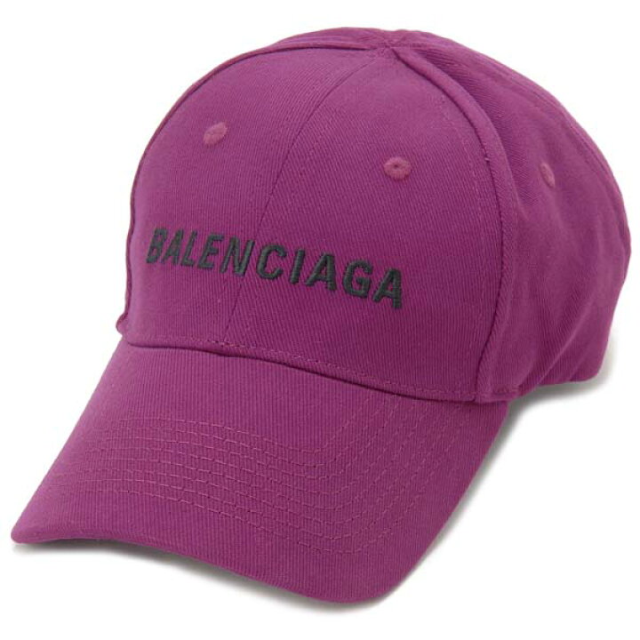 楽天市場 バレンシアガ Balenciaga キャップ 帽子 パープルレッド 赤紫 レディース b ロゴキャップ S Select
