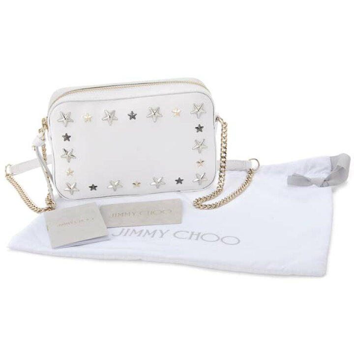 楽天市場】ジミーチュウ Jimmy Choo ショルダーバッグ ホワイト 白 