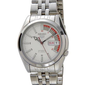 SEIKO5 セイコー5 ファイブ メンズ レディース 腕時計 SEIKO SNK369K1 自動巻き ホワイト ウォッチ 時計