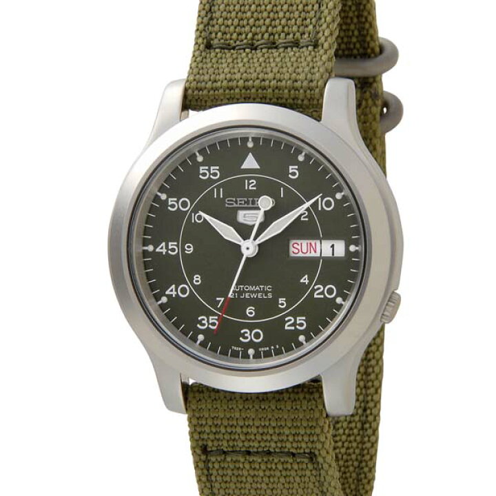 楽天市場】セイコー5 SEIKO5 腕時計 時計 メンズ ミリタリー グリーン SEIKO SNK805K2 セイコーファイブ : s-select