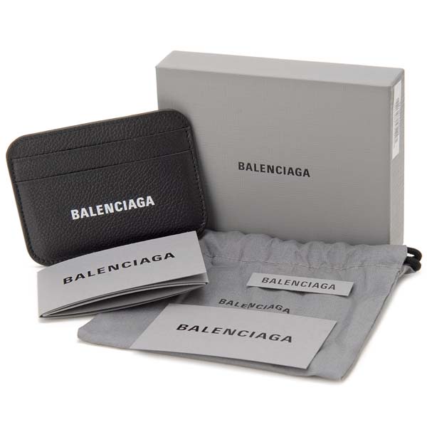 バレンシアガ BALENCIAGA カードケース ブラック 593812 1IZ4M 1090 キャッシュ カードホルダー | s-select