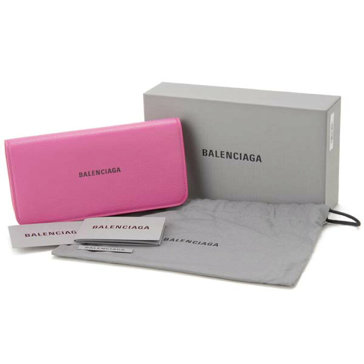 楽天市場】バレンシアガ BALENCIAGA 長財布 ピンク 594289 1IZ43 5660 