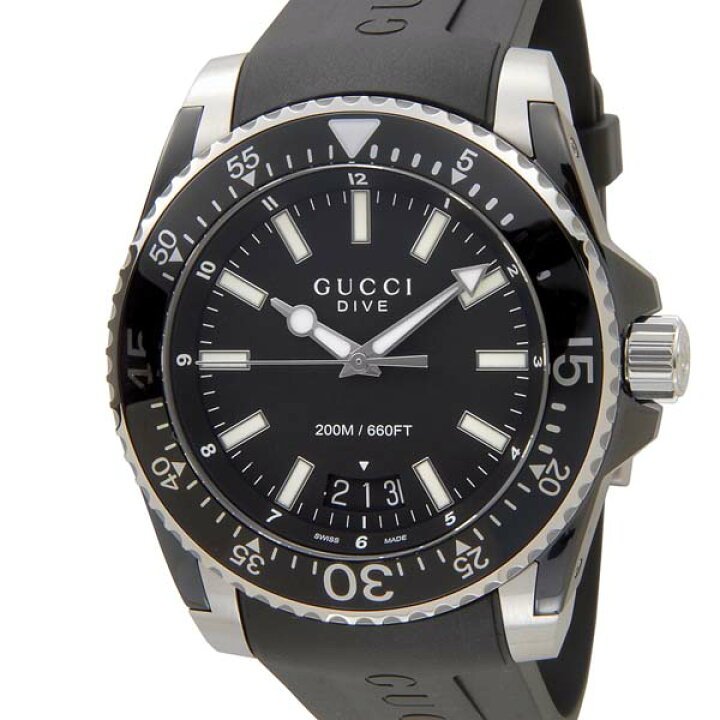 楽天市場】グッチ GUCCI メンズ 時計 YA136204 グッチ ダイヴ 45mm 