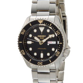 楽天スーパーセール期間P5倍 セイコー5 セイコーファイブ メンズ 腕時計 SRPD57K1 ブラック SEIKO セイコー 自動巻き 時計 ウォッチ