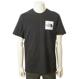 楽天スーパーSALE ポイント10倍 ノースフェイス THE NORTH FACE Tシャツ メンズ ブラック S/S FINE TEE ロゴ トップス 半袖 カットソー ティーシャツ