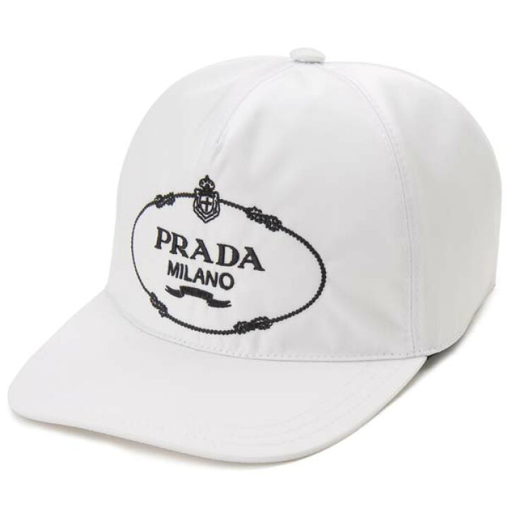 楽天市場】プラダ PRADA キャップ [L] メンズ レディース ホワイト 白 