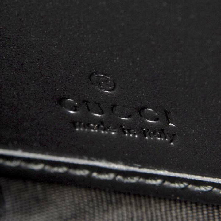 楽天市場】グッチ GUCCI ラウンドファスナー長財布 メンズ ブラック 黒 