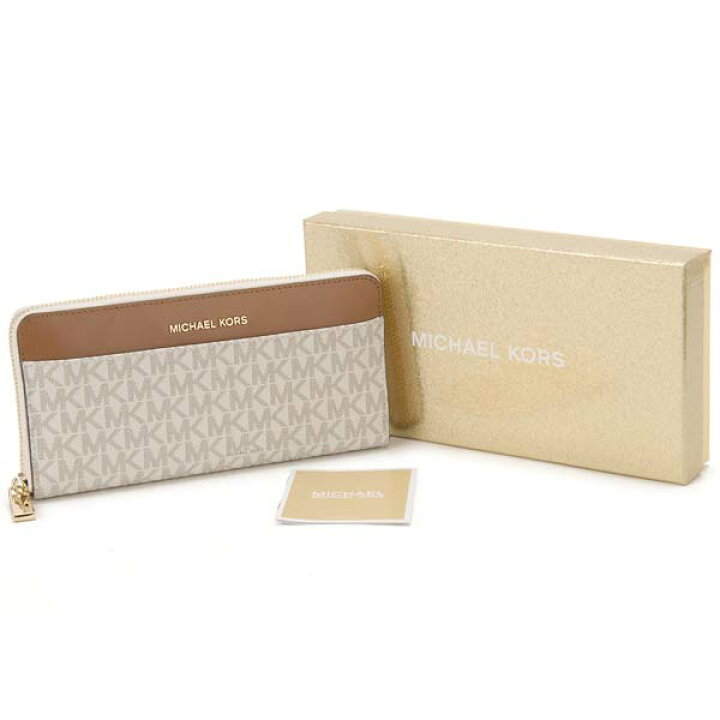 楽天市場】マイケルコース MICHAEL KORS ラウンドファスナー長財布 