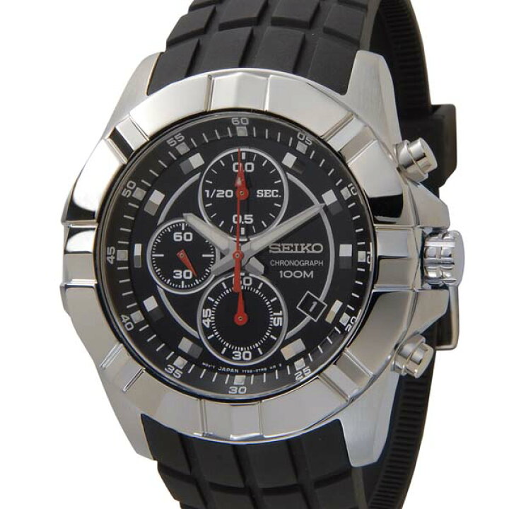 楽天市場】セイコー SEIKO メンズ SNDD73P2 クロノグラフ ラバーベルト 