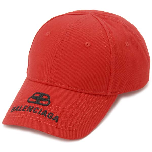 訳あり 保護袋なし バレンシアガ BALENCIAGA キャップ 帽子 Lサイズ メンズ レッド 577548310B26560 ロゴキャップ |  s-select