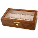 訳あり 部塗装のメッキ剥がれ/ガラス部分に小キズ ロイヤルハウゼン 時計収納ケース 腕時計 12本収納 ケース GC02-LG3…