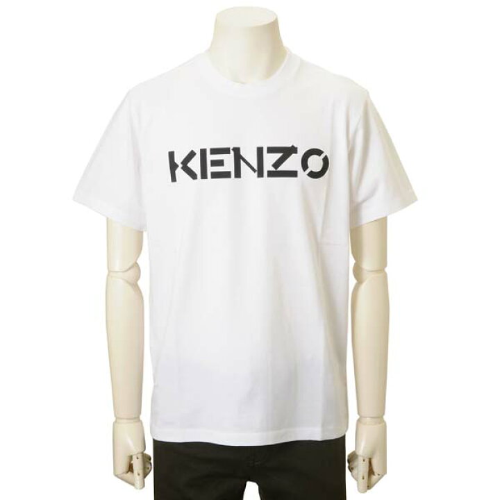 楽天市場】ケンゾー KENZO Tシャツ メンズ ホワイト 白 ロゴTシャツ 