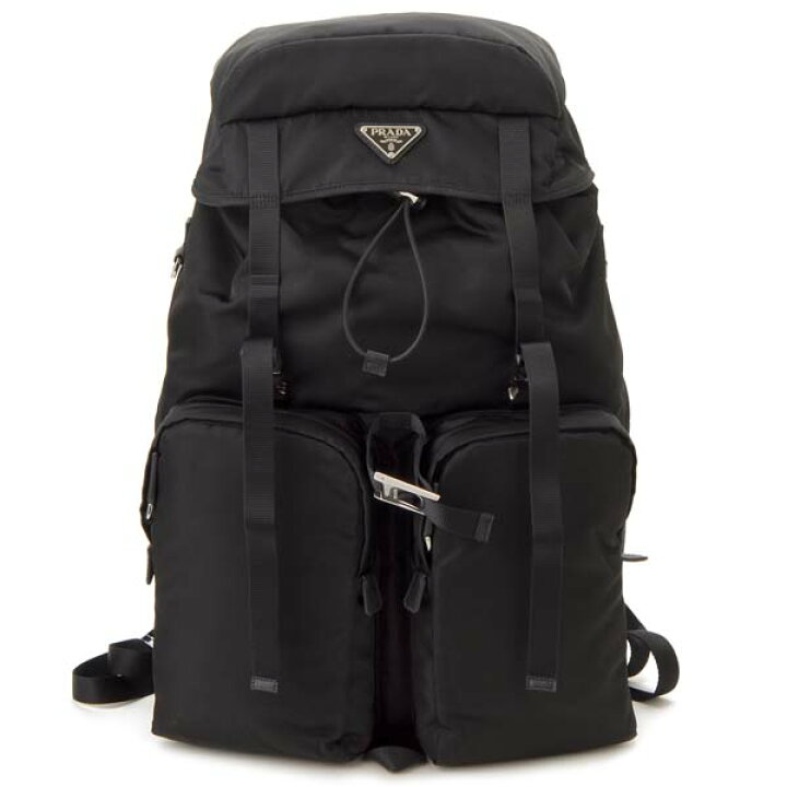 楽天市場】プラダ PRADA リュック メンズ ブラック 2VZ019 973 F0002 