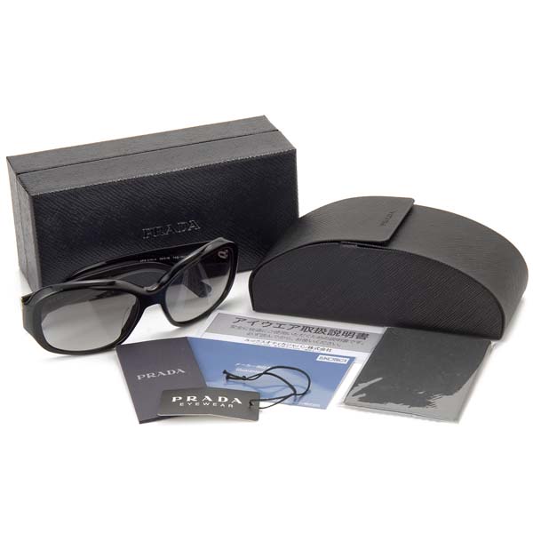 プラダ PRADA サングラス メンズ レディース ブラック 31NSA 1AB 3M1 眼鏡 メガネ | s-select