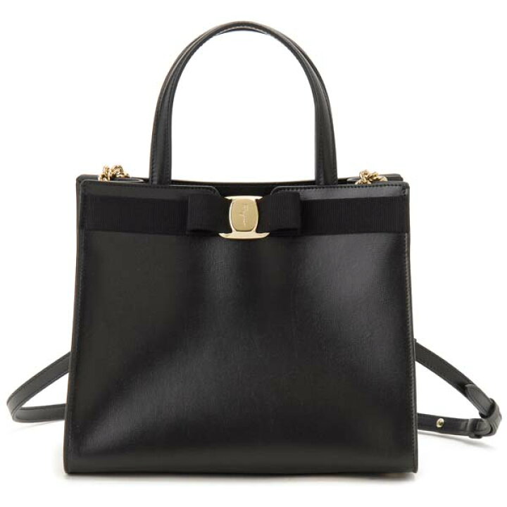 楽天市場】フェラガモ Ferragamo トートバッグ レディース ブラック 21  