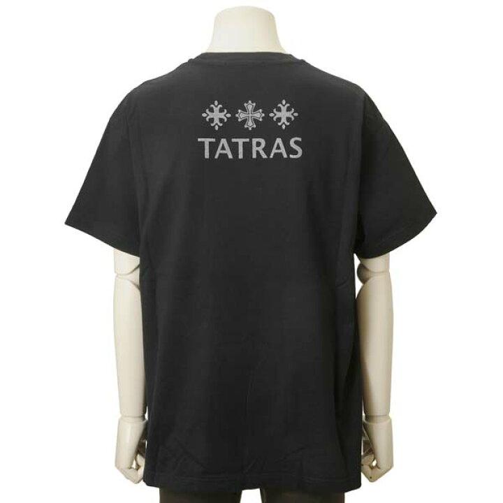 楽天市場】タトラス TATRAS Tシャツ 半袖 メンズ ブラック MTAT21S8122 