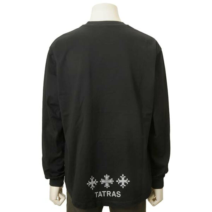 楽天市場】タトラス TATRAS Tシャツ 長袖 メンズ ブラック MTAT21S8127 