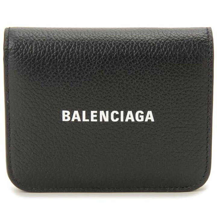 楽天市場】バレンシアガ BALENCIAGA 財布 二つ折り財布 ブラック 