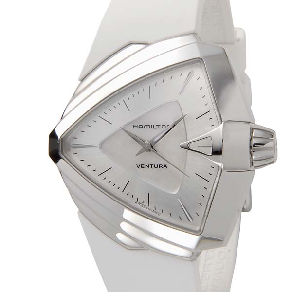 ハミルトン HAMILTON ベンチュラ S レディース 腕時計 H24251391 ホワイトシェル ラバーベルト | s-select