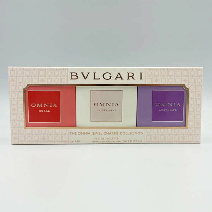 楽天市場】ブルガリ BVLGARI 香水 オムニア ジュエルチャーム ブルガリジュエルチャームセット