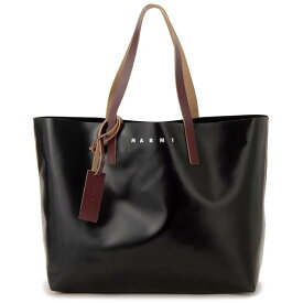 訳あり　背面に傷あり　MARNI マルニ トートバッグ ブラック SHMQ0010A0 Z3O03