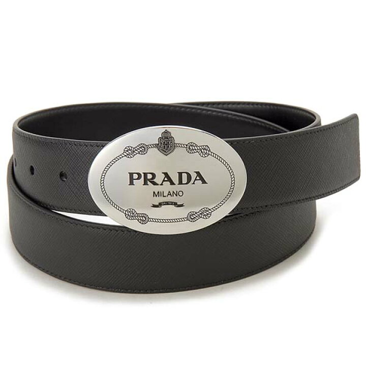 楽天市場 Prada プラダ ベルト メンズ ブラック 2cm232 053 F0002 レザーベルト 90cm 95cm 100cm 105cm S Select