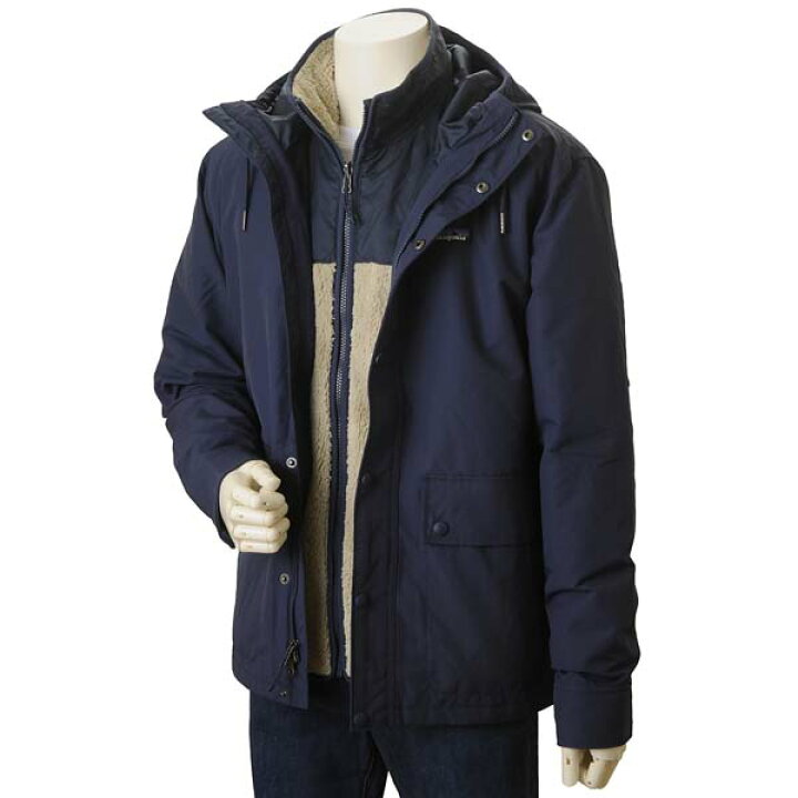 楽天市場】Patagonia パタゴニア マウンテンパーカー メンズ ネイビー 