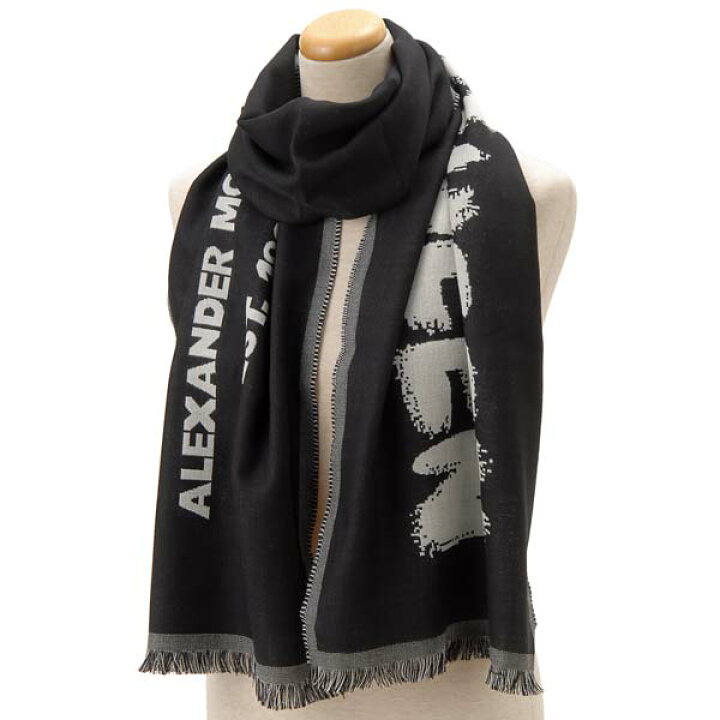 楽天市場】ALEXANDER MCQUEEN アレキサンダーマックイーン マフラー 
