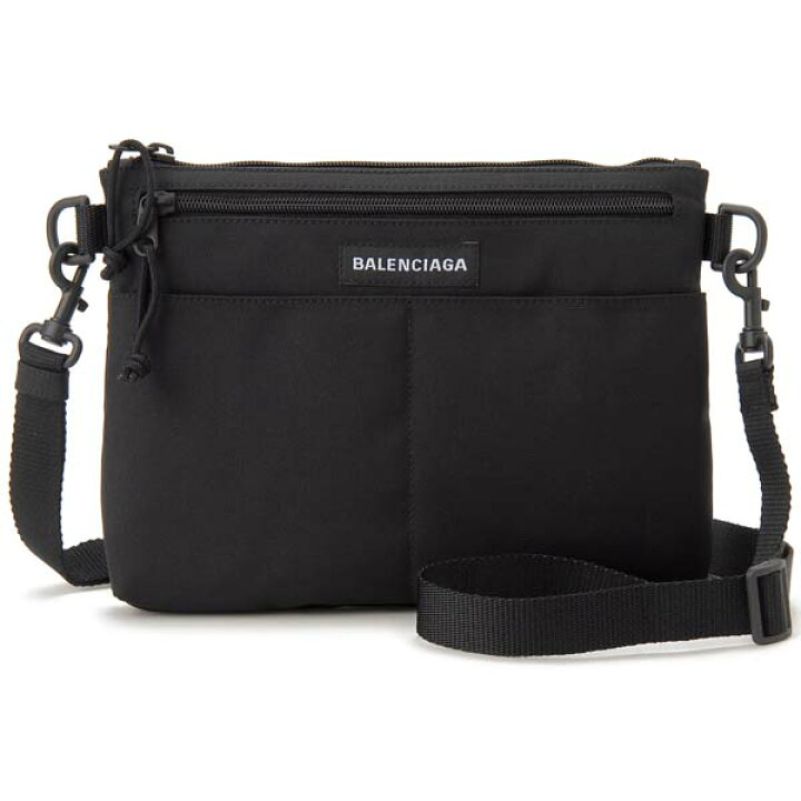 楽天市場】BALENCIAGA バレンシアガ ショルダーバッグ ブラック 673169 