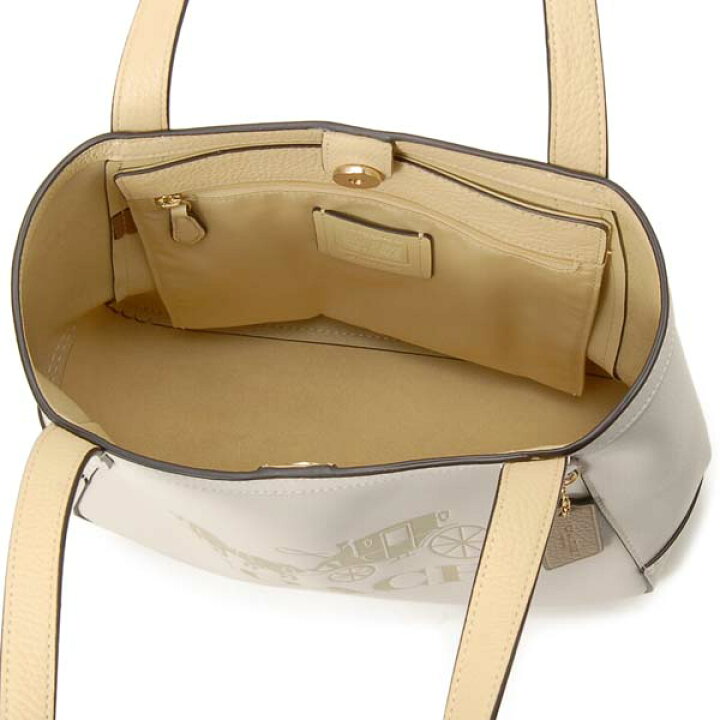 楽天市場】COACH コーチ バッグ トートバッグ レディース クリーム 