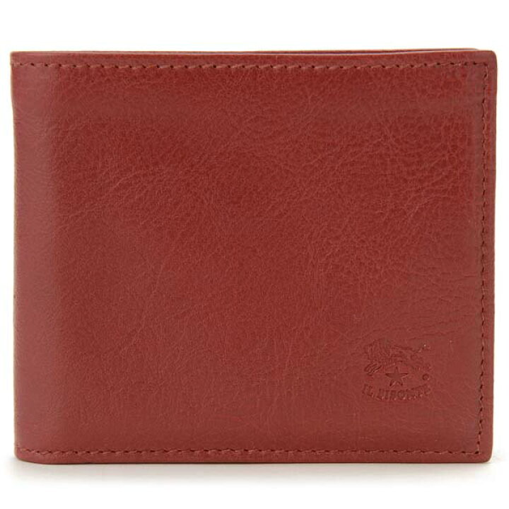 楽天市場】IL BISONTE イルビゾンテ 二つ折り財布 ロッソ レッド 