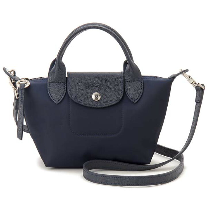 楽天市場】LONGCHAMP ロンシャン バッグ ハンドバッグ ネイビー 1500 