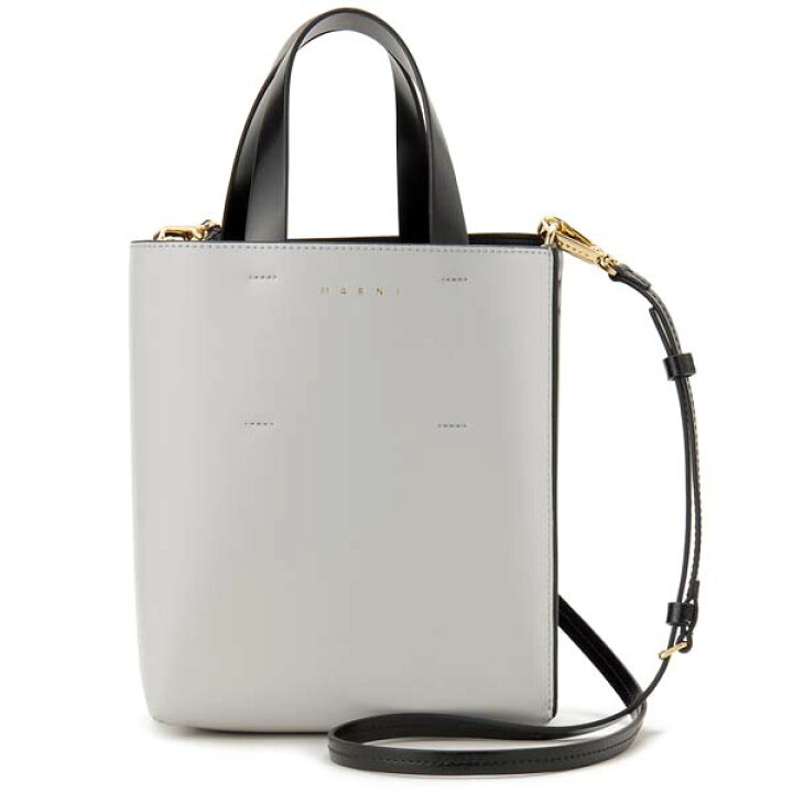 楽天市場】MARNI マルニ ショルダーバッグ レディース グレー 