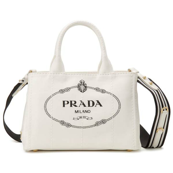 楽天市場】PRADA プラダ トートバッグ レディース ビアンコ 1BG439 ZKI  