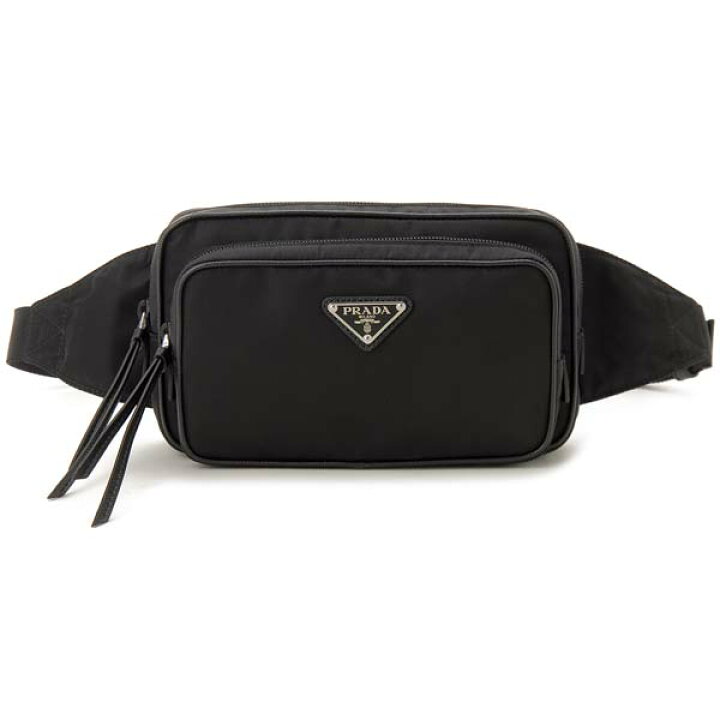 楽天市場】PRADA プラダ ボディバッグ レディース ブラック 1BL010 