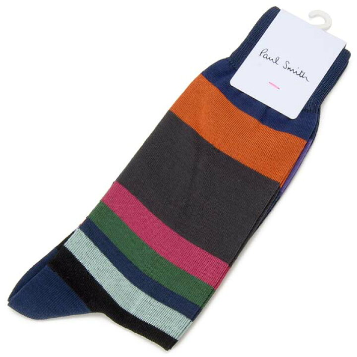 楽天市場 Paul Smith ポールスミス 靴下 ソックス メンズ ネイビー ボーダー M1a800e Gf Sock S Select