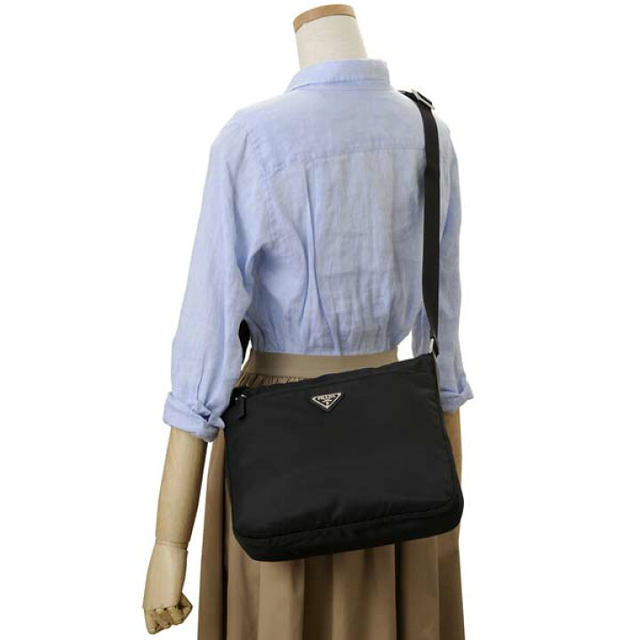 楽天市場】PRADA プラダ ショルダーバッグ レディース ブラック 1BC421 