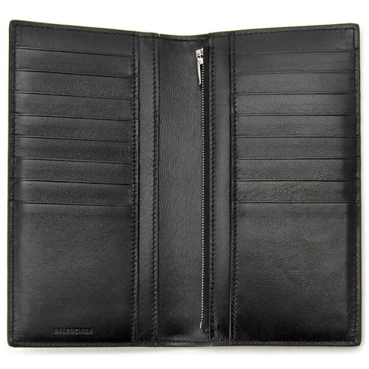 楽天市場】BALENCIAGA バレンシアガ 長財布 メンズ ブラック 594692  