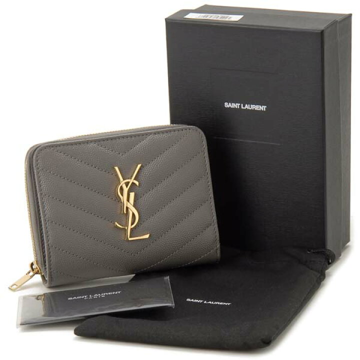 楽天市場】SAINT LAURENT PARIS サンローラン パリ 二つ折り財布  