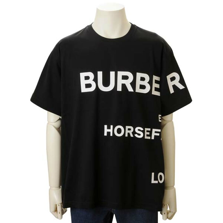 楽天市場】BURBERRY バーバリー Tシャツ メンズ ブラック 8040694  