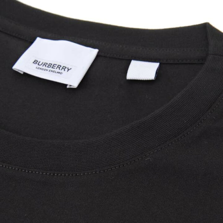 楽天市場】BURBERRY バーバリー Tシャツ メンズ ブラック 8040694