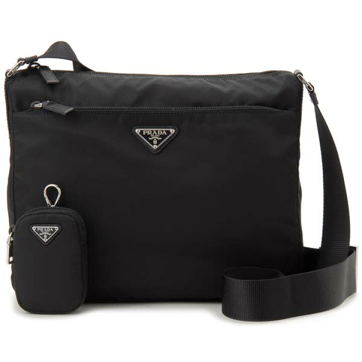 楽天市場】PRADA プラダ ショルダーバッグ レディース ブラック 1BC421 