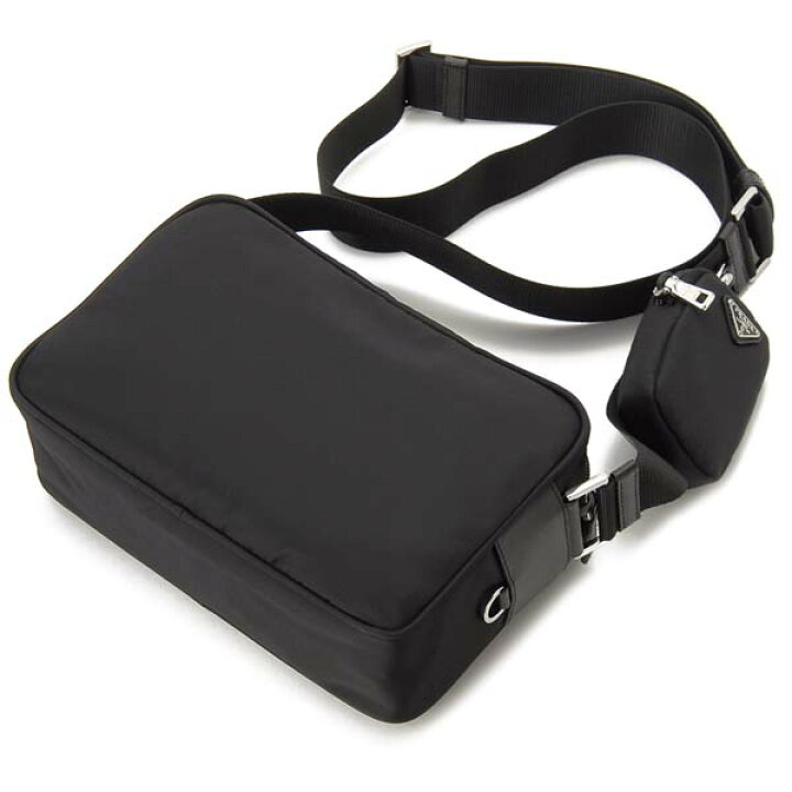楽天市場】PRADA プラダ ショルダーバッグ ブラック 1BC167 RV44 F0002  