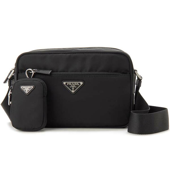 楽天市場】PRADA プラダ ショルダーバッグ ブラック 1BC167 RV44 F0002  