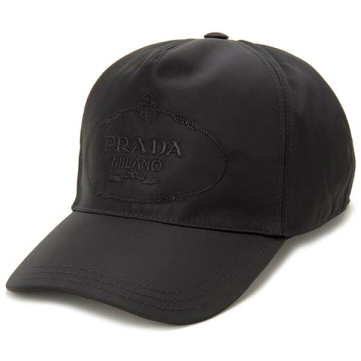 楽天市場】PRADA プラダ キャップ 帽子 レディース ブラック Lサイズ  