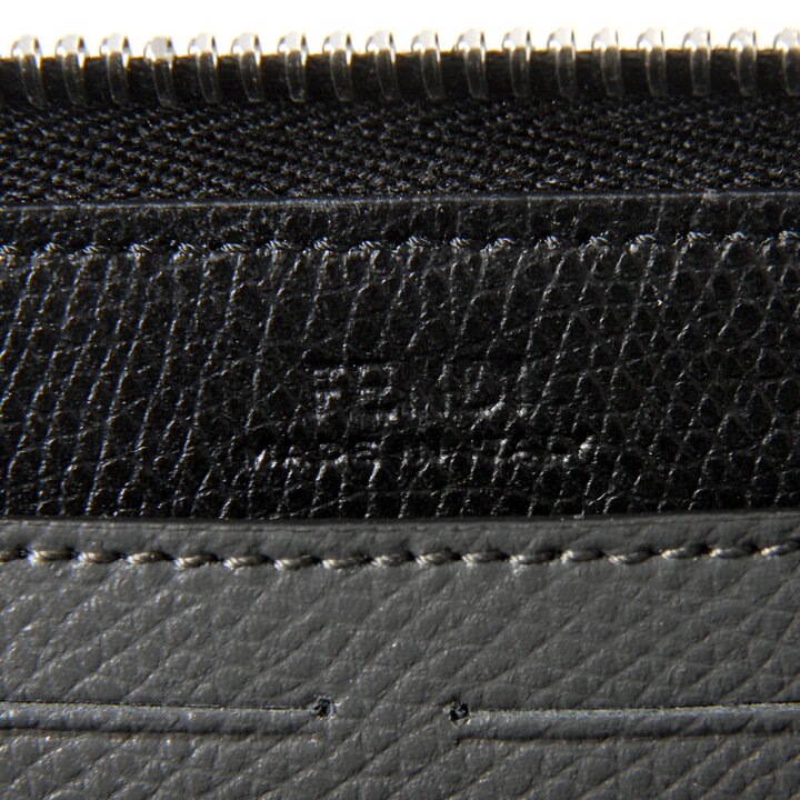楽天市場】FENDI フェンディ ラウンドファスナー長財布 ブラック 