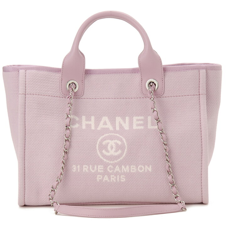 楽天市場】CHANEL シャネル トートバッグ レディース ピンク AS3257 