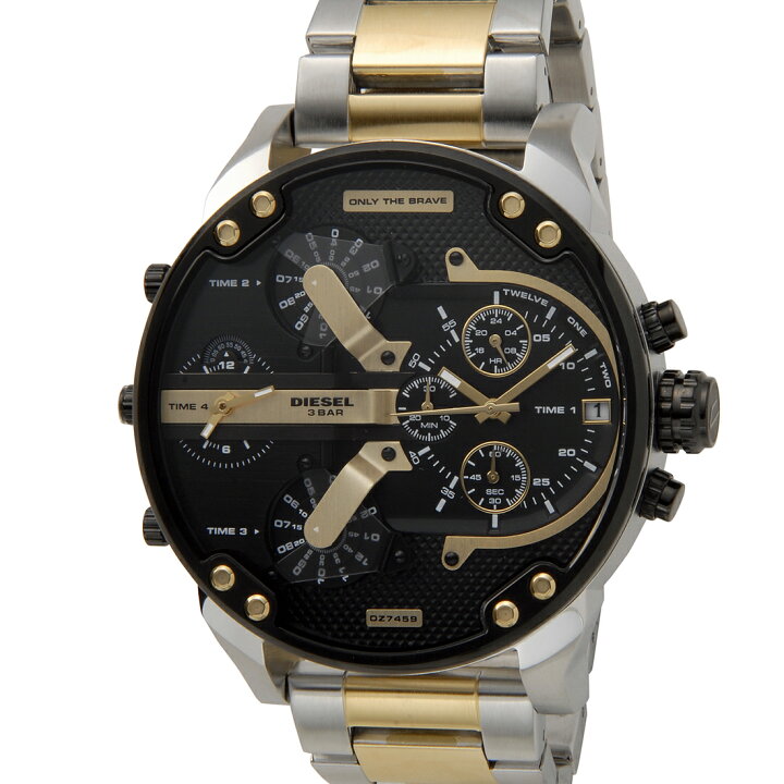 楽天市場】DIESEL ディーゼル 腕時計 メンズ DZ7459 Mr.Daddy 2.0 